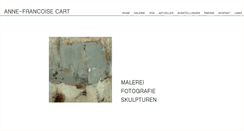 Desktop Screenshot of anne-cart.de